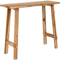 Teak Consolle House Nordic Girona Natural Consolle 90x30cm