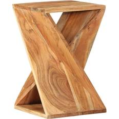 vidaXL massivt akacietræ Småbord 35cm
