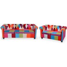 Chesterfield sofasæt vidaXL 2 stk. Sofa
