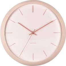 Karlsson Wall Clocks Karlsson Nirvana Globe 12x40 cm Beige Wall Clock