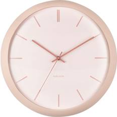 Beige Wall Clocks Karlsson Nirvana Globe 40 cm Quartz Wall Clock