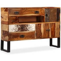 Sheshamträ vidaXL Skänk massivt sheshamträ Sideboard