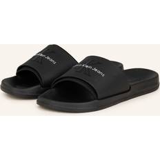 Calvin klein badesandaler sort Calvin Klein Jeans Pantoletten