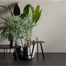 Woood Runde Sofaborde Woood Coffeetable Metal Sofabord
