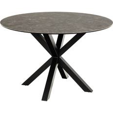Act Nordic Heaven Round Black Dining Table