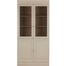 Beige Vitrinen vtwonen Chow Kiefernholz Beige Vitrine