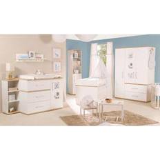 Roba Babyzimmer-Komplettset »Pia«, Set, 3-St., Kinderbett, Schrank, breit;