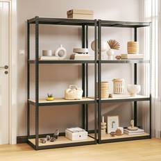 vidaXL 4-Layer 2 Shelving System