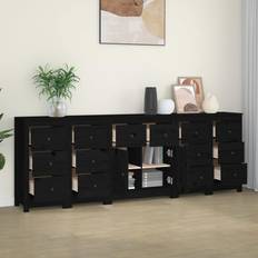 VidaXL Cabinets vidaXL Black Sideboard