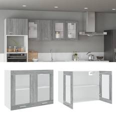 Armarios de Pared vidaXL Hanging Glass Wall Cabinet