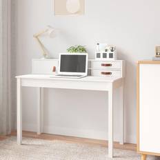 vidaXL 110x50x93 massivt fyrretræ Skrivebord