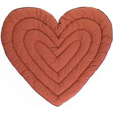 Childhome Alfombra De Juego Corazón Terracota 120 cm