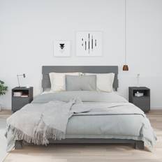 vidaXL Cabinets 2 Pine Nattbord