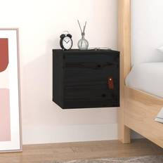 vidaXL Black Wall Cabinet