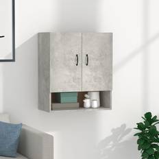 vidaXL Wandkast 60 x 31 x 70 cm Betongrijs