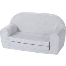 Grau Schlafsofas Knorrtoys toys® Kindersofa Geo cube