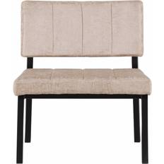 SwedishHome Monett velour beige. Lænestol