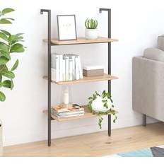 VidaXL Braun Regalsysteme vidaXL 3-Tier Light Shelving System