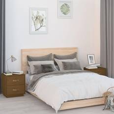 vidaXL 2 st Sängbord