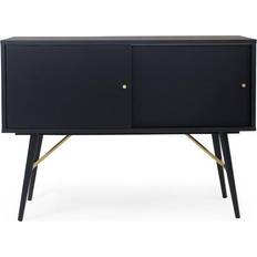 Ek Sideboards SoffaDirekt Dawn Black Sideboard 40x80cm