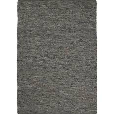 Viskose Tæpper Linie Design Agner gulvtæppe 170x240 Sort cm