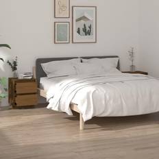 vidaXL 2 st Sängbord