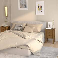 vidaXL 2 stk. 40x35x61,5cm Sengebord