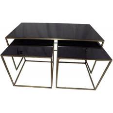 Nordic Furniture Group Mayfair 3 Dele Sort Indskudsbord