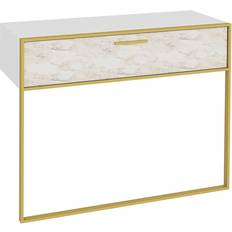 Guld Skåp LOTO LIVING CRAIGLOW Sideboard