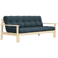 Karup Design Schlafsofa Unwind Mit Holzstruktur 130 x 190 cm Petrol Blue Sofa