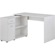 Skrivebord 120 cm Wohnling Gulshan 120 cm Hvid Skrivebord