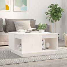 vidaXL 60x61x32,5 massivt fyrretræ Sofabord