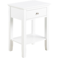 Nordform Linnea White Sengebord 45x34cm