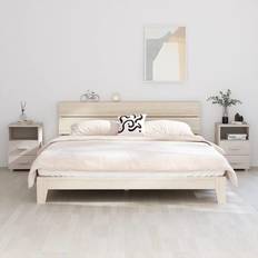 vidaXL Hamar Sengeskab 40 x 35 x 62 cm Sengebord