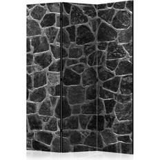 Svarta Rumsavdelare Arkiio Black Stones Rumsavdelare 135x172cm