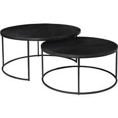 Soffbord 85cm Nordic Furniture Group Natalie Black Soffbord 85cm 2st