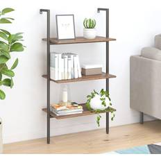 VidaXL Braun Regalsysteme vidaXL 3-Tier Dark Shelving System