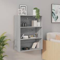 vidaXL Hangkast 69,5 x 32,5 x 90 cm Grijs