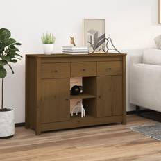 Pines Sideboards vidaXL Honey Brown 100x35x74,5 Sideboard