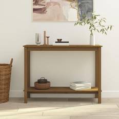 vidaXL Honey Console Table