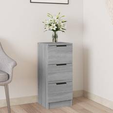 Grau Sideboards vidaXL Grey Sonoma 30x30x70 Sideboard