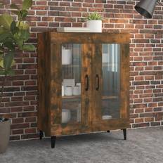vidaXL Skänk rökfärgad Sideboard