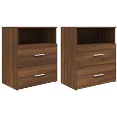 vidaXL 815863 Sängbord 32x50cm 2st