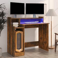 vidaXL mit LEDs 97 x 45 x 90 cm Schreibtisch