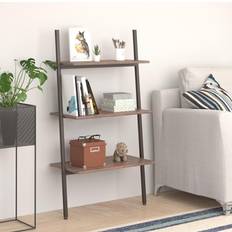 VidaXL Braun Regalsysteme vidaXL 3-Tier Dark Shelving System 64x116cm