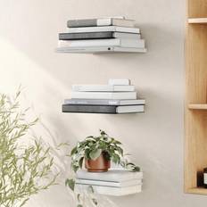 Umbra Estanterías Umbra Conceal Floating Bookshelf Set of 3 Book Shelf