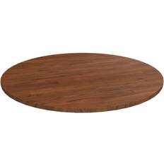 vidaXL Round Top Dark Brown Ø27.6x0.6 Plateau de table