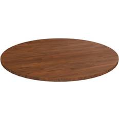 90.0 cm Plateaux de table vidaXL Round Top Dark Brown Ø90 x 1.5 cm Plateau de table 90x90cm