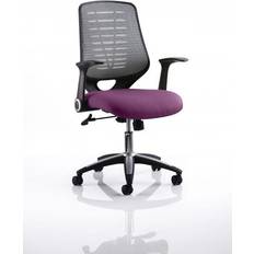 Silver Office Chairs Dynamic Tilt & Lock Task Operator Office Chair