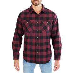 Smith's Workwear Men's Buffalo 2-Pocket Flannel Shirt